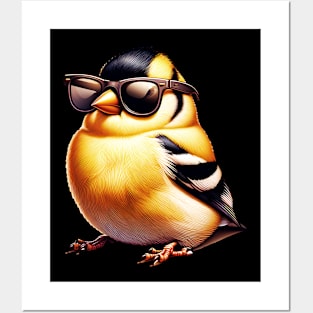 Cool Goldfinch Posters and Art